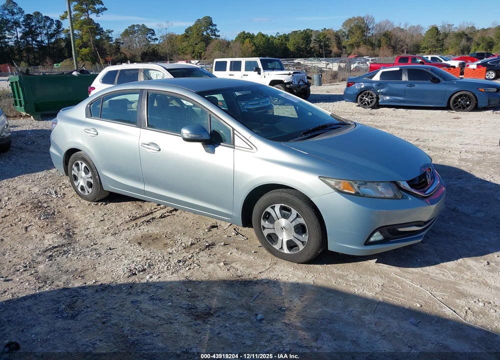 2013 HONDA CIVIC HYBRID VIN: 19XFB4F23DE000303