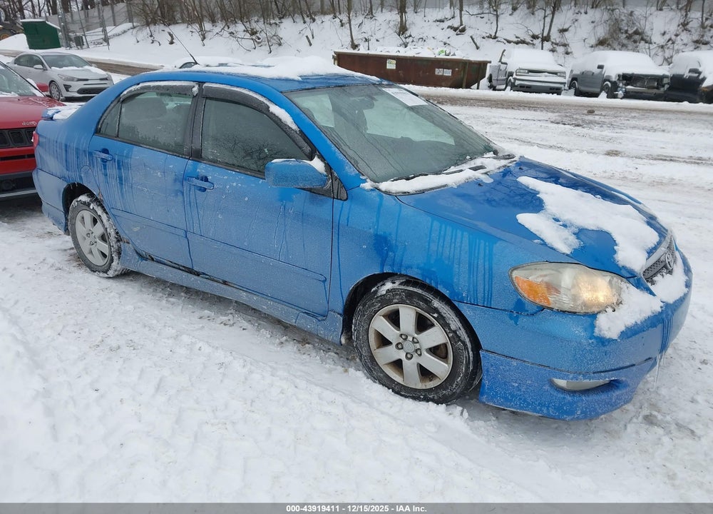 2008 TOYOTA COROLLA S VIN: 2T1BR32E88C927192