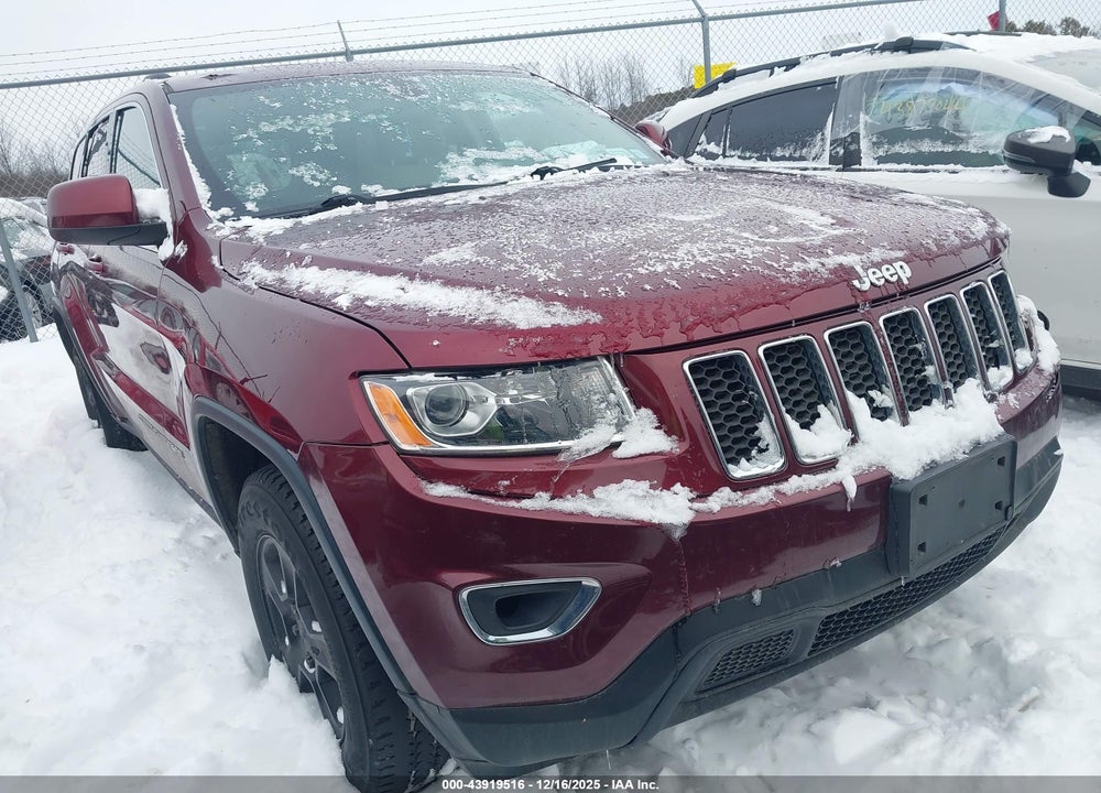 2016 JEEP GRAND CHEROKEE LAREDO VIN: 1C4RJFAG3GC310073