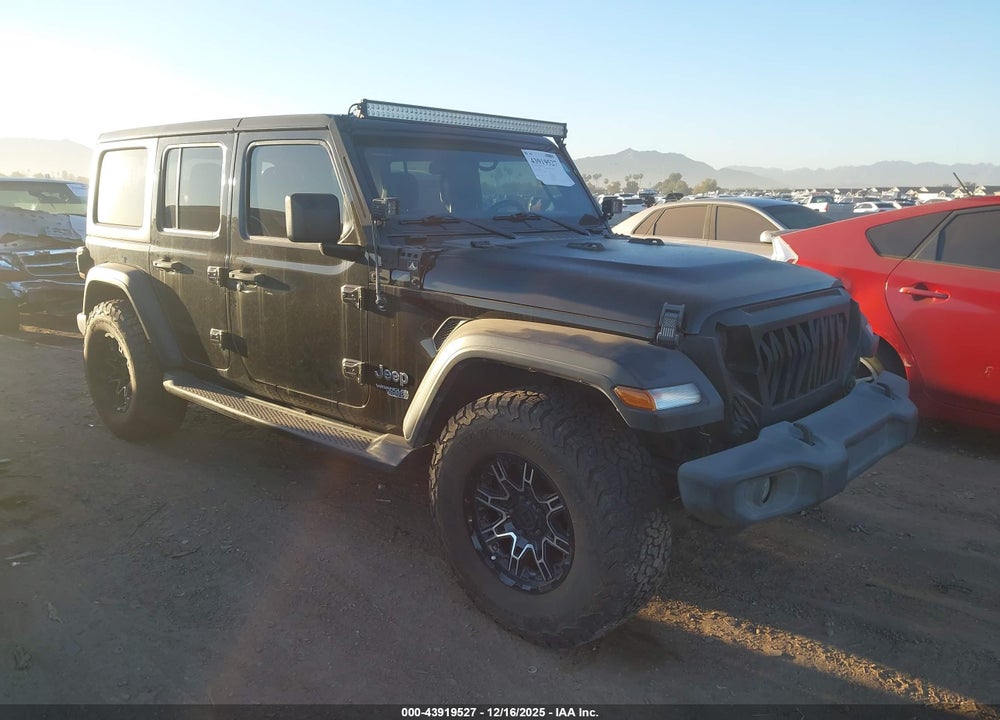 2019 JEEP WRANGLER UNLIMITED SPORT S 4X4 VIN: 1C4HJXDN7KW636154