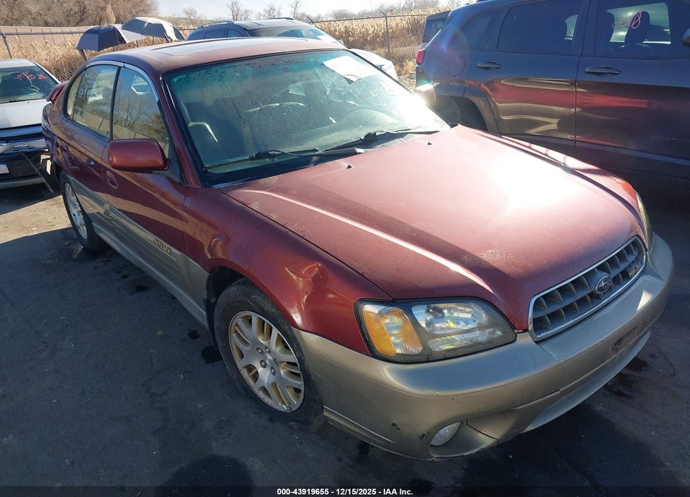 2003 SUBARU OUTBACK H6-3.0/H6-3.0 VDC VIN: 4S3BE896437201671