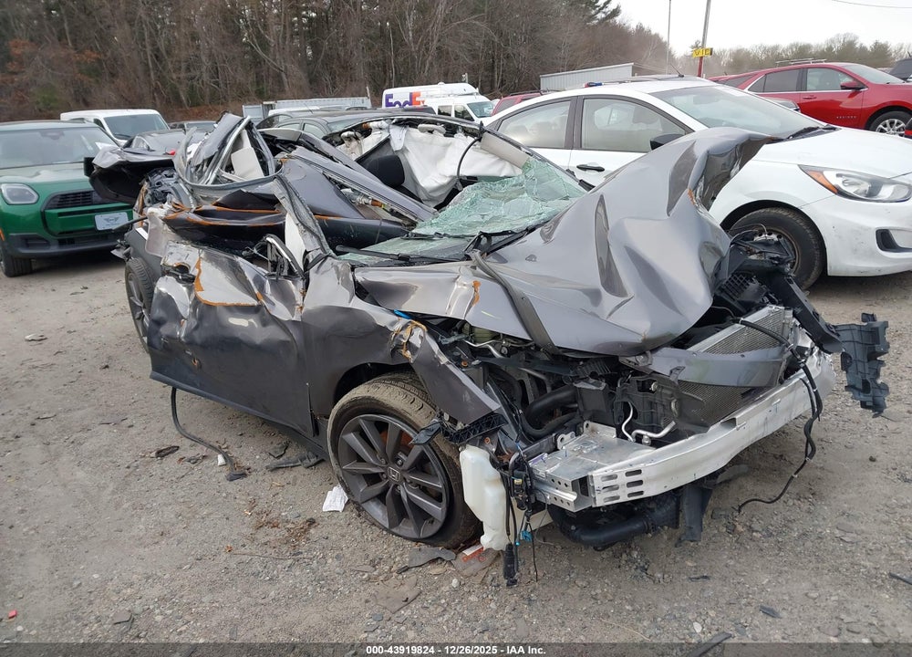 2021 HONDA CIVIC EX VIN: 19XFC1F37ME004701