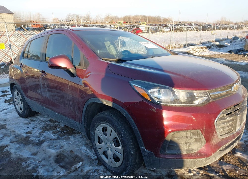 2017 CHEVROLET TRAX LS VIN: 3GNCJKSBXHL275966