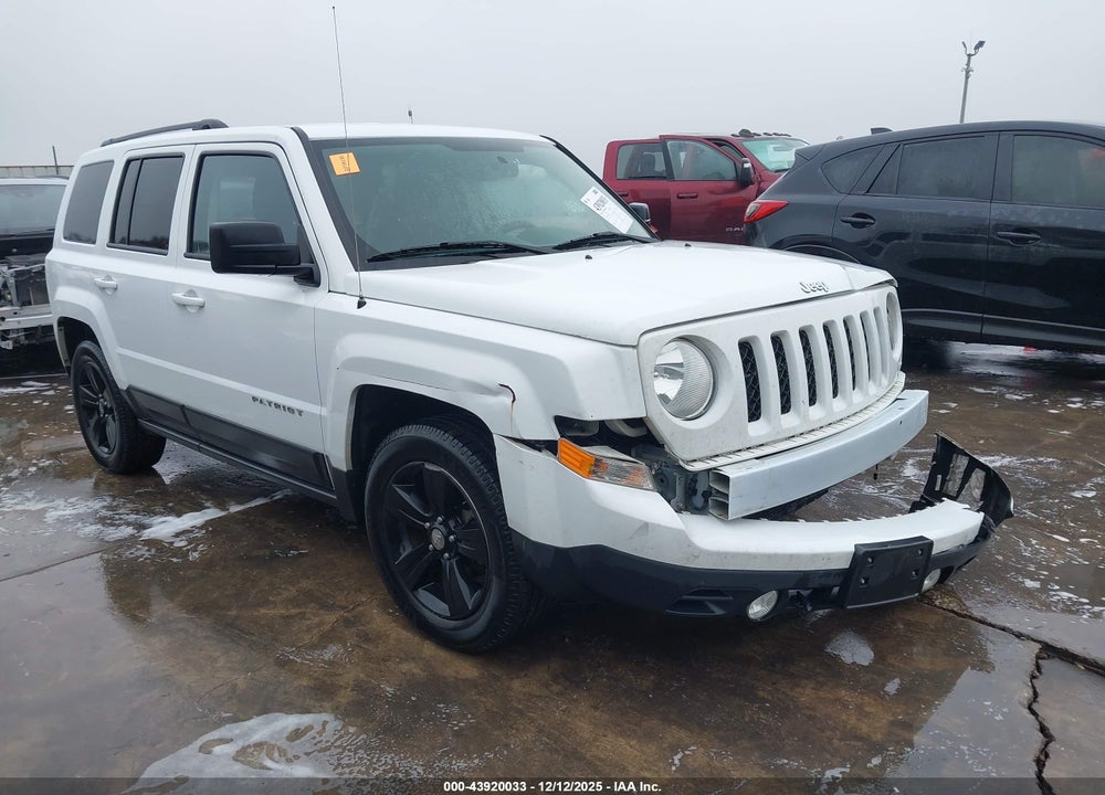 2016 JEEP PATRIOT SPORT VIN: 1C4NJPBB3GD677265