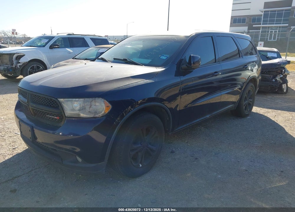 2013 DODGE DURANGO SXT VIN: 1C4RDHAG1DC500243