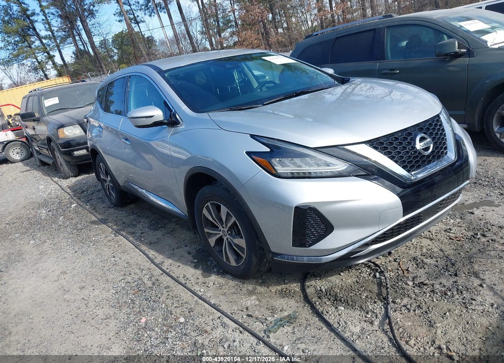 2020 NISSAN MURANO S INTELLIGENT AWD VIN: 5N1AZ2AS9LN172861