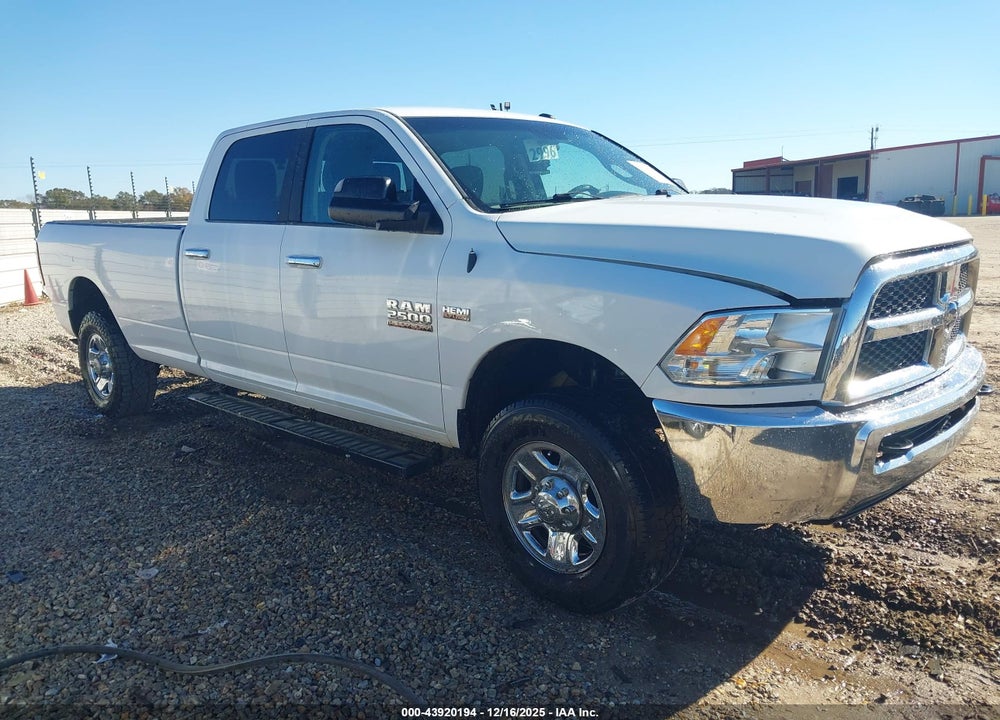 2016 RAM 2500 SLT VIN: 3C6UR5J25GG283352