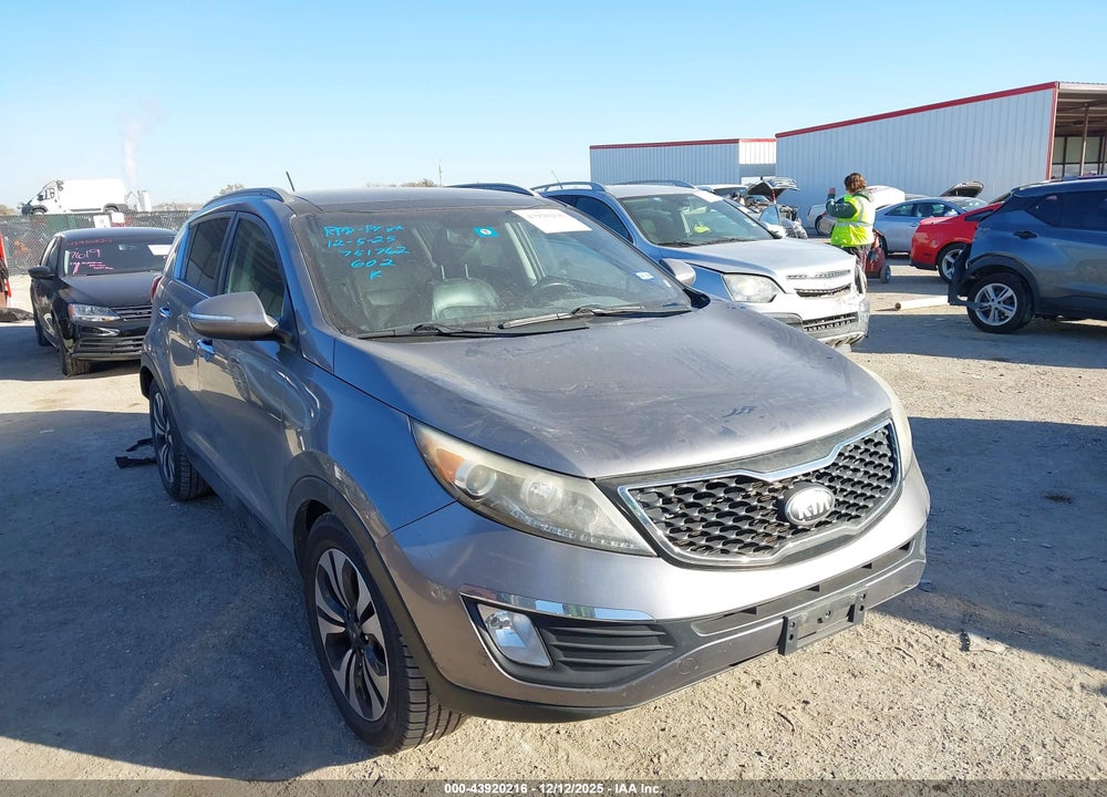 2013 KIA SPORTAGE SX VIN: KNDPC3A65D7463064