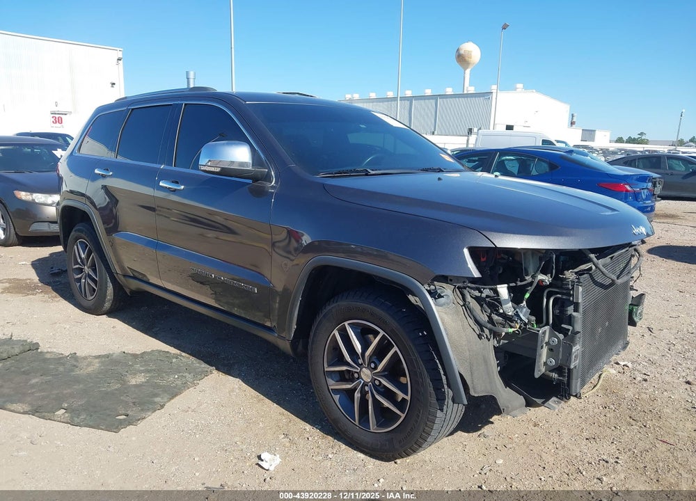 2017 JEEP GRAND CHEROKEE LIMITED 4X2 VIN: 1C4RJEBG9HC916049