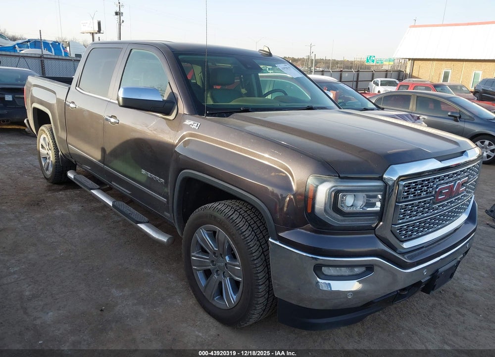 2016 GMC SIERRA 1500 SLT VIN: 3GTU2NEC3GG289215