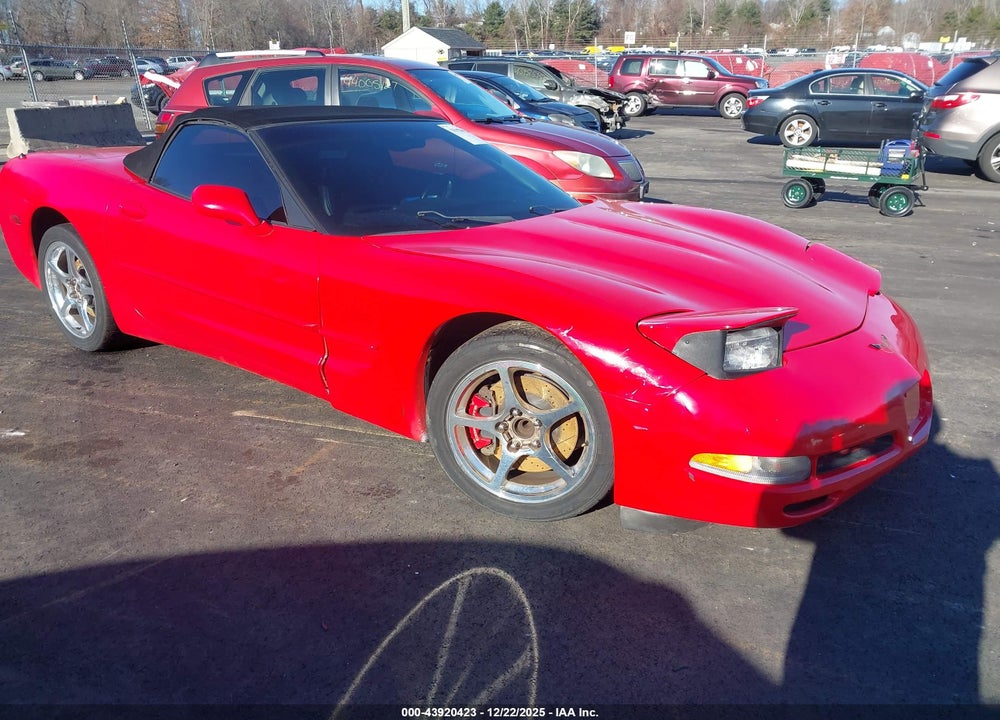 2001 CHEVROLET CORVETTE VIN: 1G1YY32G015128761