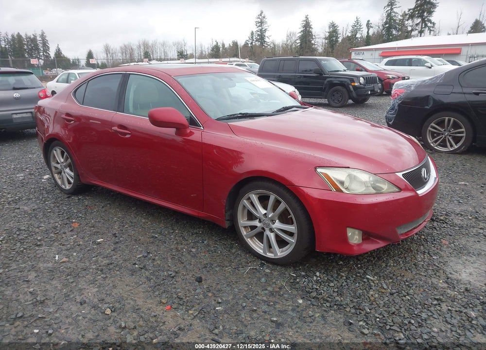 2007 LEXUS IS 250 VIN: JTHBK262875041690