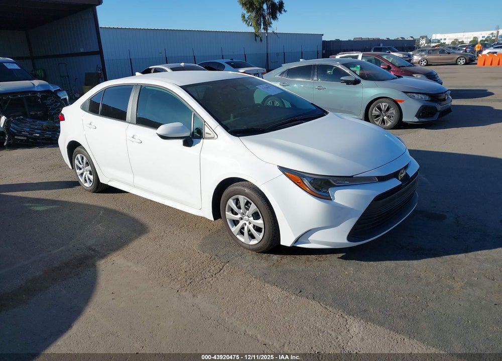 2025 TOYOTA COROLLA LE VIN: 5YFB4MDE5SP332194