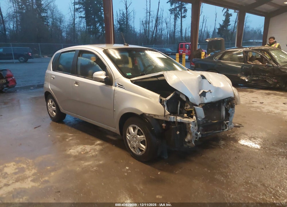 2009 CHEVROLET AVEO LT VIN: KL1TD66E09B366170