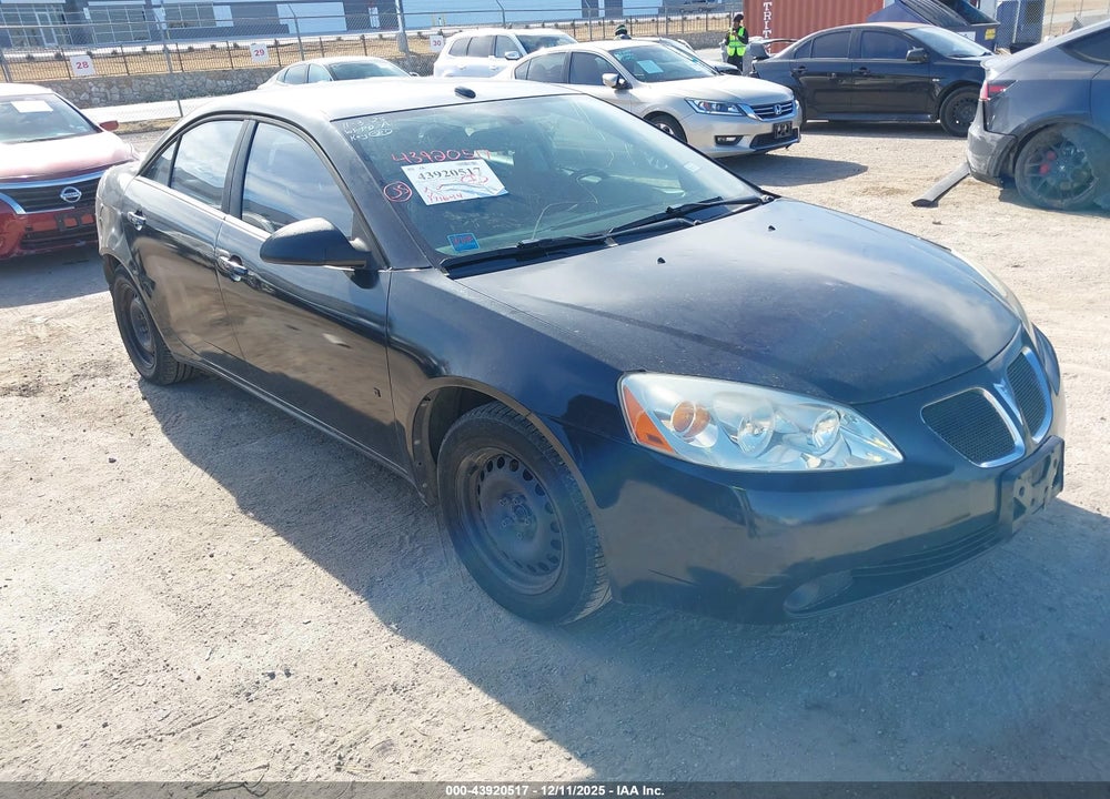 2008 PONTIAC G6 VALUE LEADER VIN: 1G2ZF57B684248837