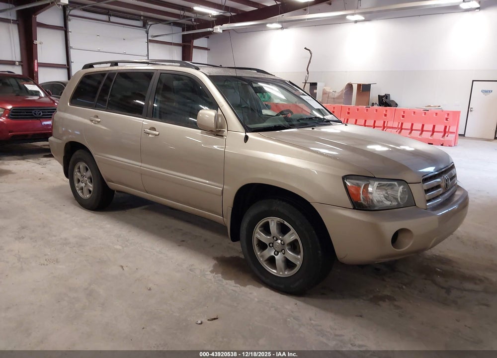 2006 TOYOTA HIGHLANDER V6 VIN: JTEDP21A360106186