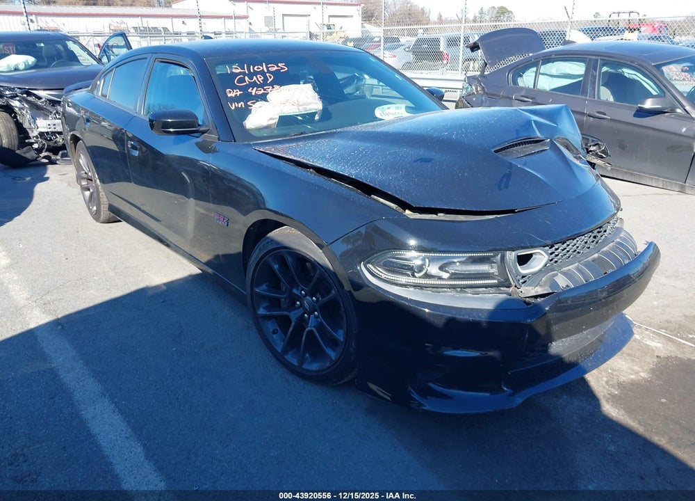 2021 DODGE CHARGER SCAT PACK RWD VIN: 2C3CDXGJXMH520754