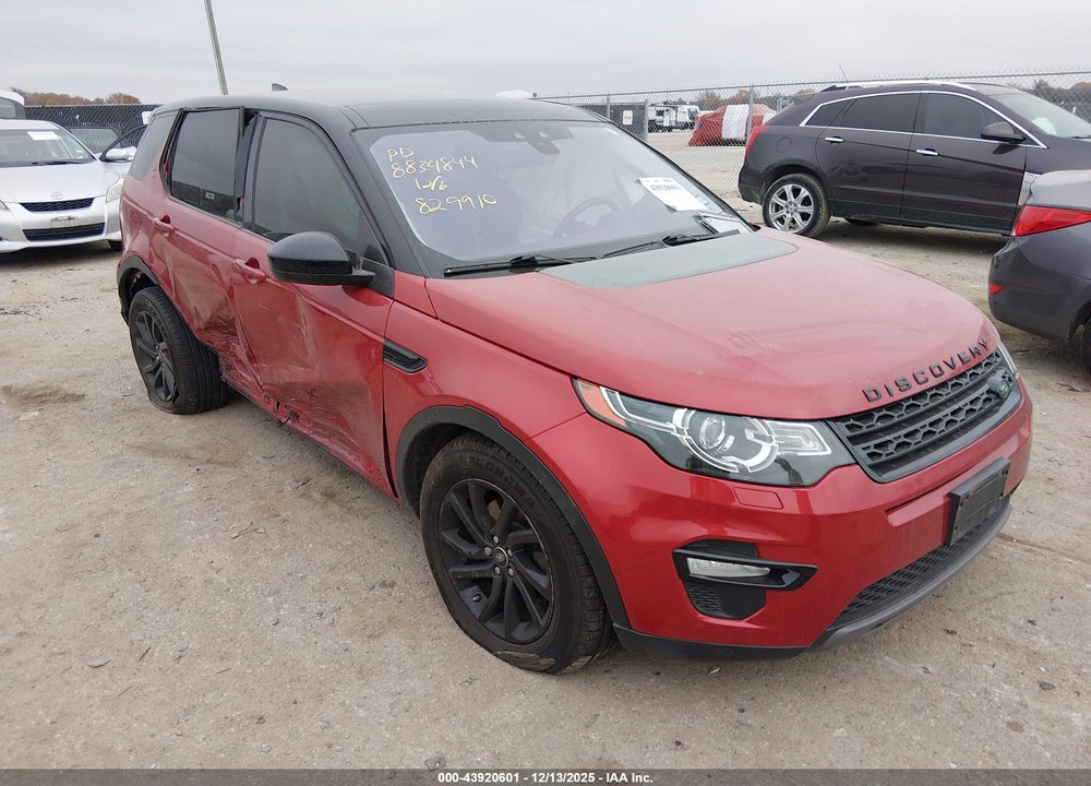2019 LAND ROVER DISCOVERY SPORT HSE/LANDMARK EDITION VIN: SALCR2FX7KH829910