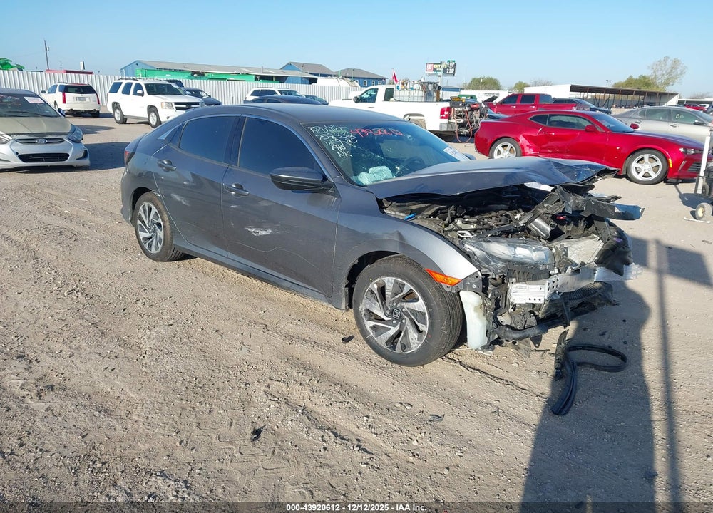 2018 HONDA CIVIC LX VIN: SHHFK7H22JU428706