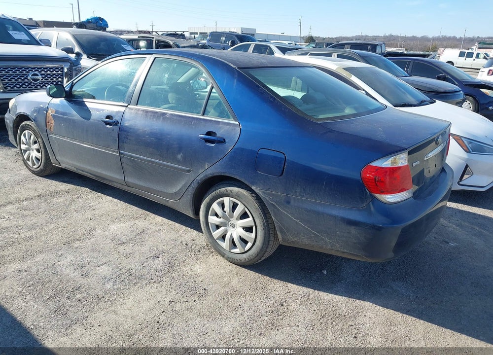 2005 TOYOTA CAMRY LE VIN: 4T1BE32K05U085363