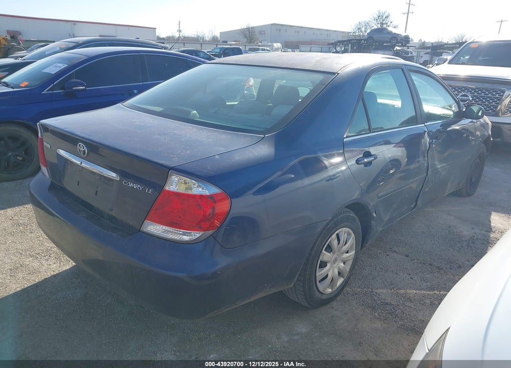 2005 TOYOTA CAMRY LE VIN: 4T1BE32K05U085363
