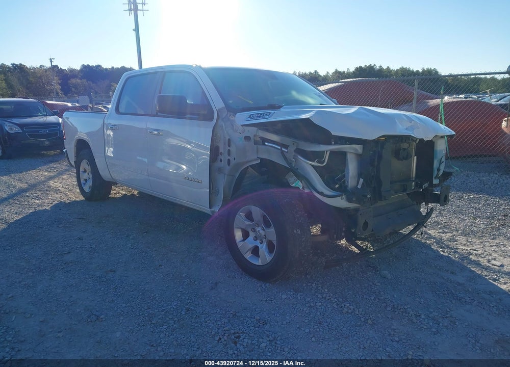 2020 RAM 1500 BIG HORN  4X4 5'7 BOX VIN: 1C6SRFFT3LN296651