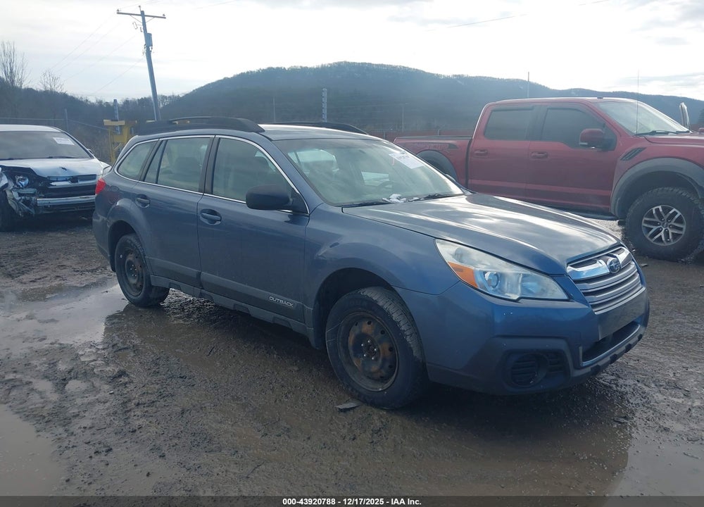 2013 SUBARU OUTBACK 2.5I VIN: 4S4BRBAC5D3262292