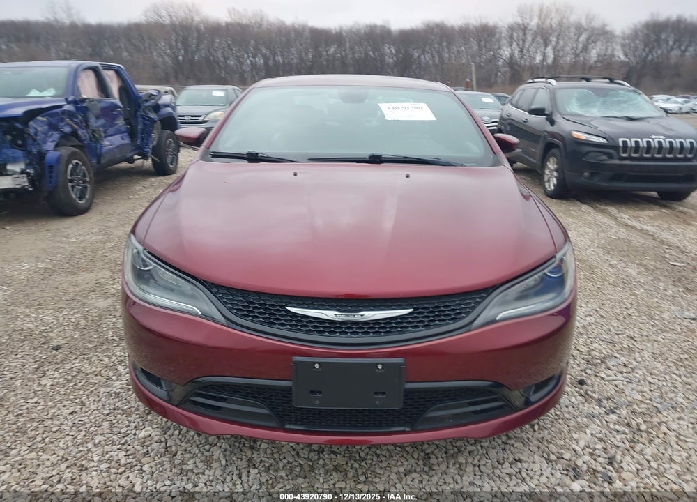 2015 CHRYSLER 200 S VIN: 1C3CCCBB2FN693478