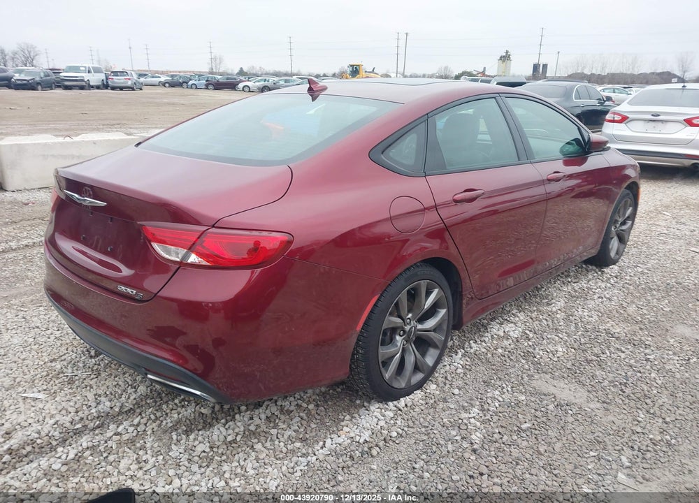 2015 CHRYSLER 200 S VIN: 1C3CCCBB2FN693478