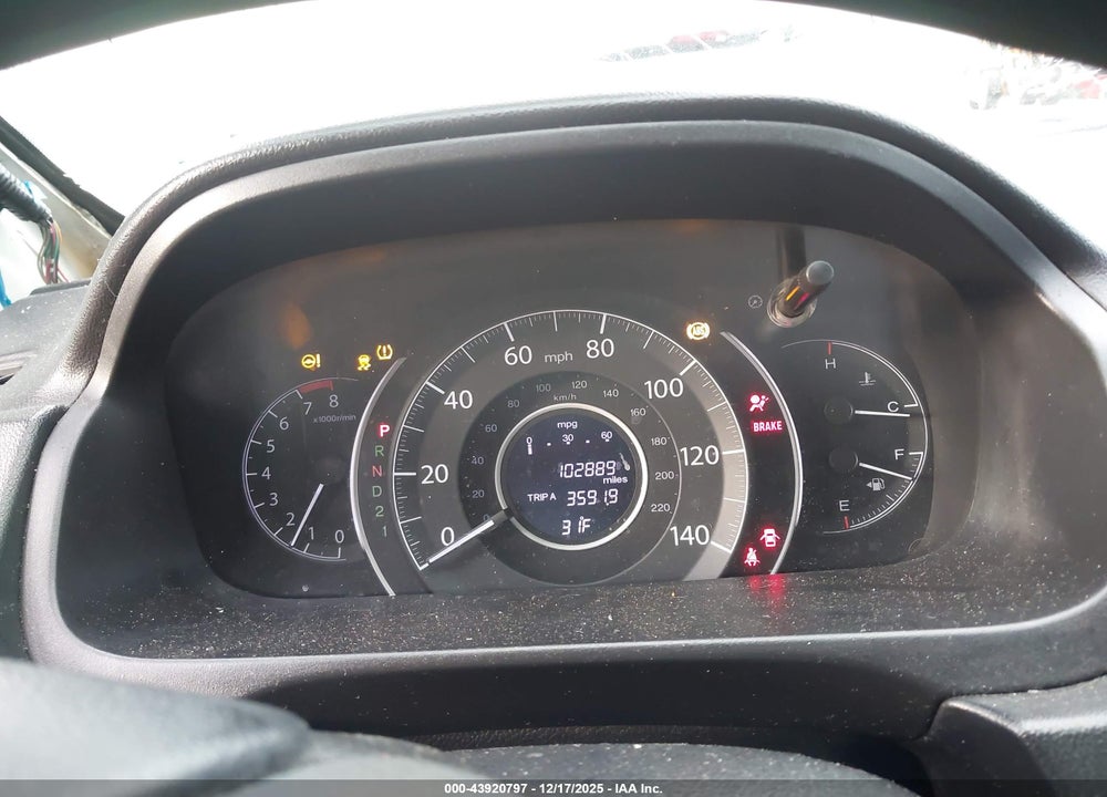 2014 HONDA CR-V EX-L VIN: 5J6RM4H78EL045739