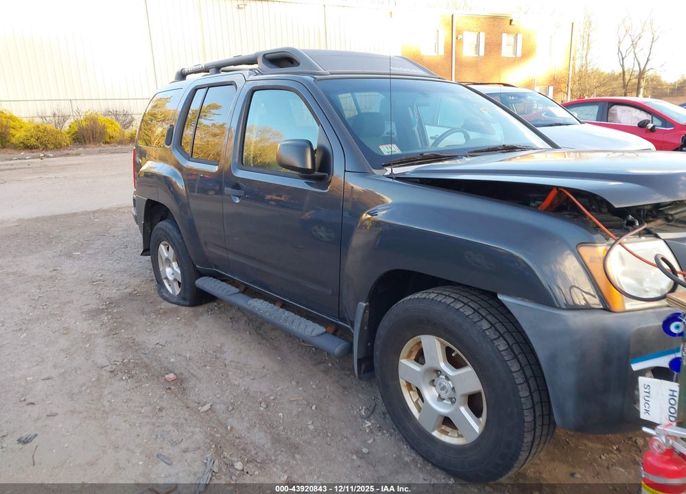 2008 NISSAN XTERRA S VIN: 5N1AN08W98C535171