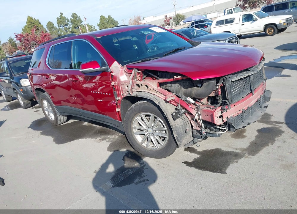 2022 CHEVROLET TRAVERSE AWD LT CLOTH VIN: 1GNEVGKW7NJ109520