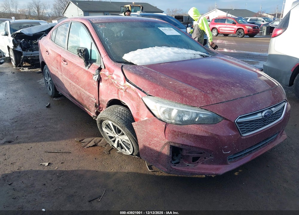 2019 SUBARU IMPREZA 2.0I PREMIUM VIN: 4S3GKAC61K3625751