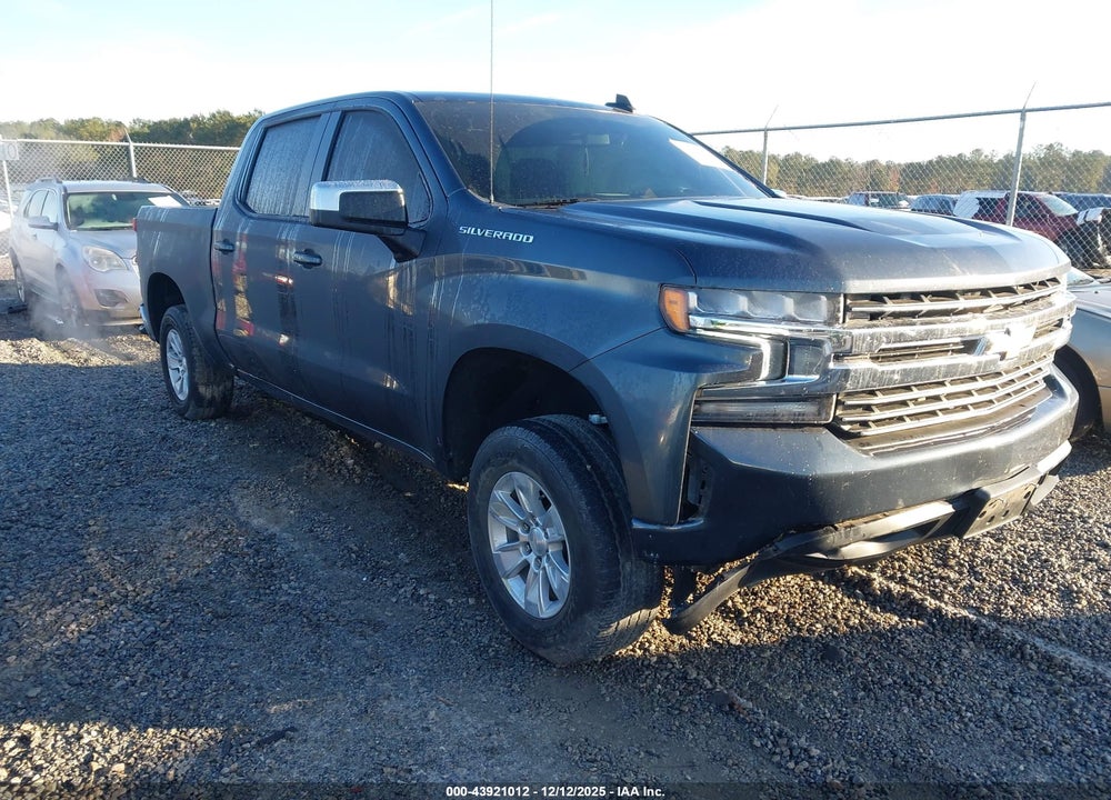 2022 CHEVROLET SILVERADO 1500 LTD 2WD  SHORT BED LT VIN: 1GCPWCED5NZ124262