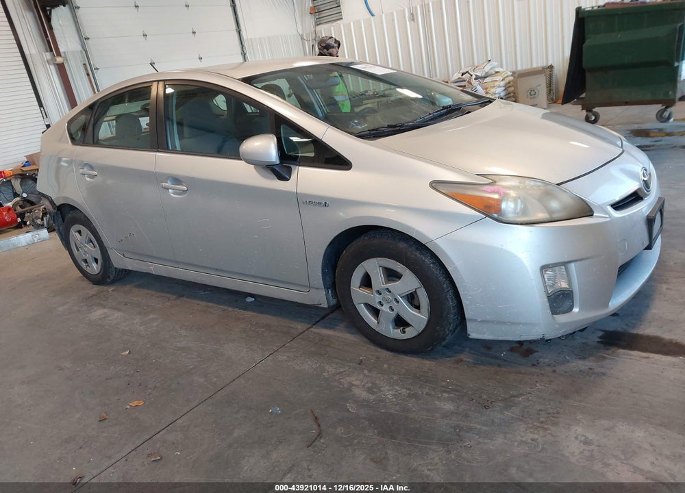 2011 TOYOTA PRIUS THREE VIN: JTDKN3DU6B5307140