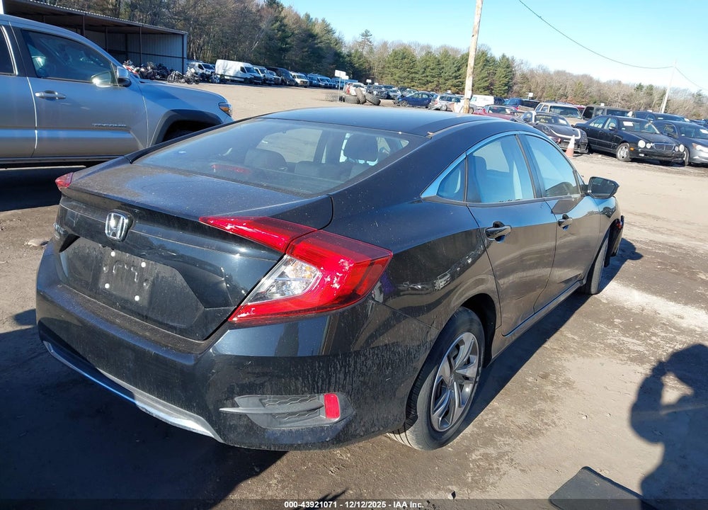 2020 HONDA CIVIC LX VIN: 2HGFC2F6XLH534035