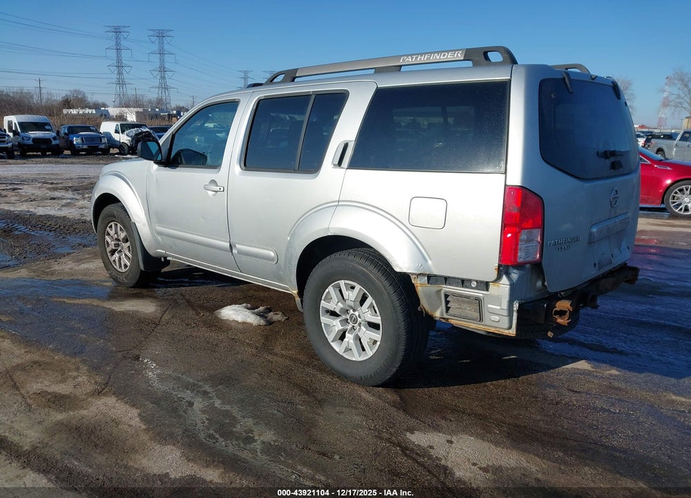 2005 NISSAN PATHFINDER XE VIN: 5N1AR18W25C763504