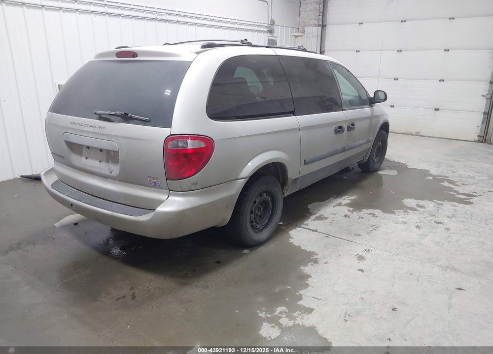 2005 DODGE GRAND CARAVAN SE VIN: 1D8GP24R55B129556