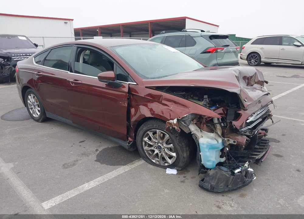 2015 FORD FUSION S VIN: 3FA6P0G72FR226855