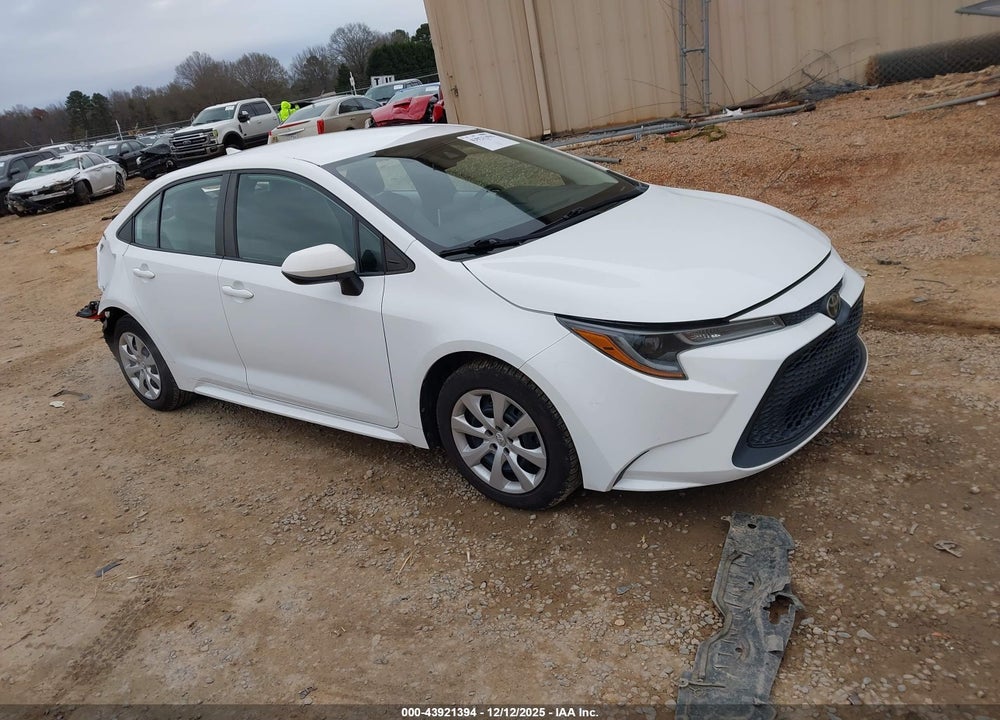 2020 TOYOTA COROLLA LE VIN: 5YFEPRAE1LP009803