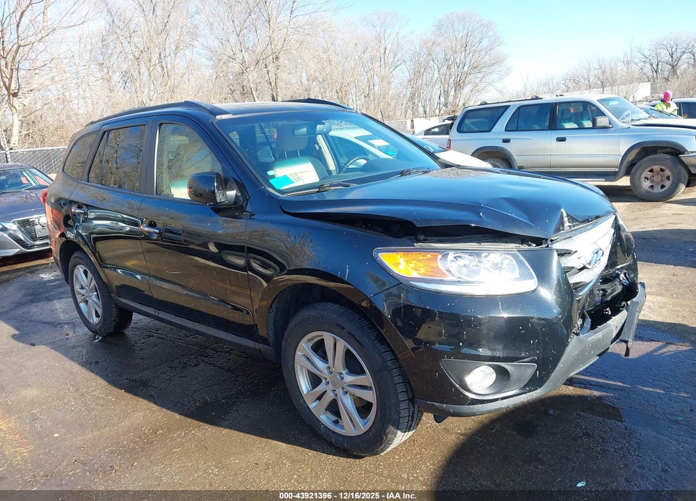 2012 HYUNDAI SANTA FE LIMITED V6 VIN: 5XYZKDAG0CG114079