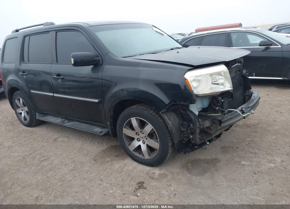 2012 HONDA PILOT TOURING VIN: 5FNYF3H90CB023936