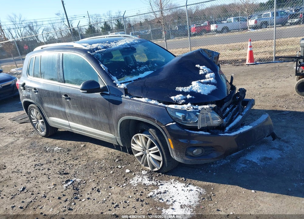 2016 VOLKSWAGEN TIGUAN SE VIN: WVGAV7AX7GW561048