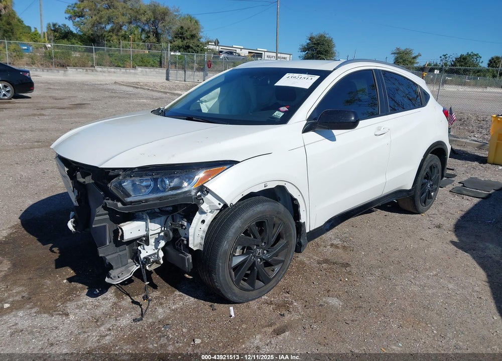 2022 HONDA HR-V 2WD SPORT VIN: 3CZRU5H17NM707309