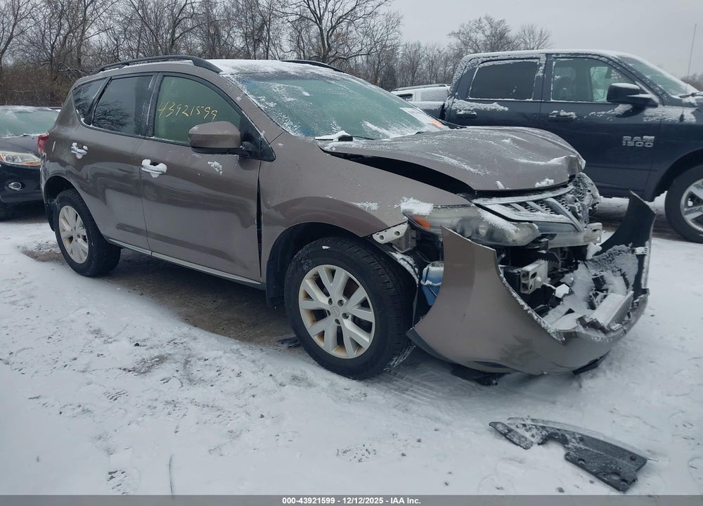 2014 NISSAN MURANO SV VIN: JN8AZ1MW6EW526110