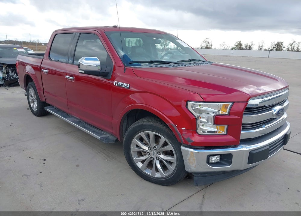 2017 FORD F-150 LARIAT VIN: 1FTEW1CF4HKD30508