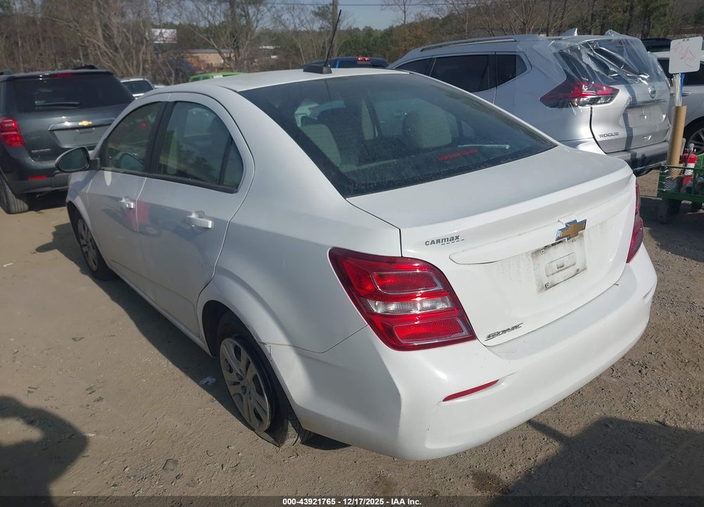 2017 CHEVROLET SONIC LS AUTO VIN: 1G1JB5SHXH4145610