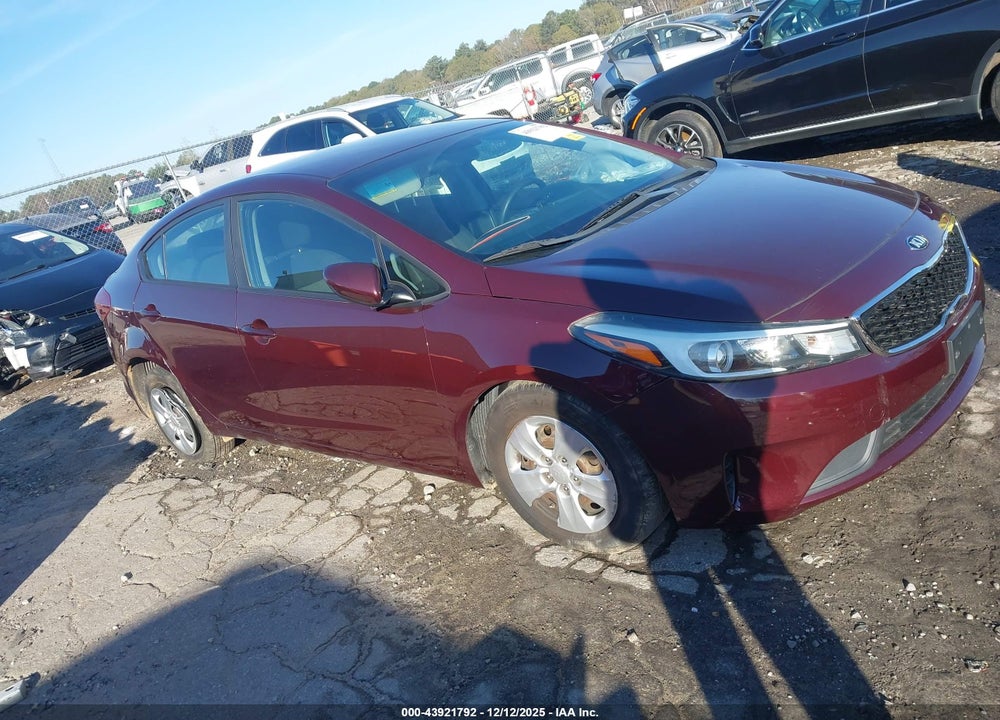 2017 KIA FORTE LX VIN: 3KPFL4A71HE017509