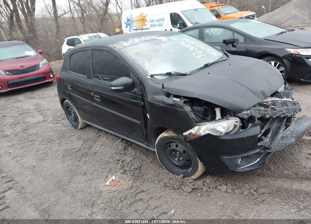 2017 MITSUBISHI MIRAGE SE VIN: ML32A4HJ0HH002440