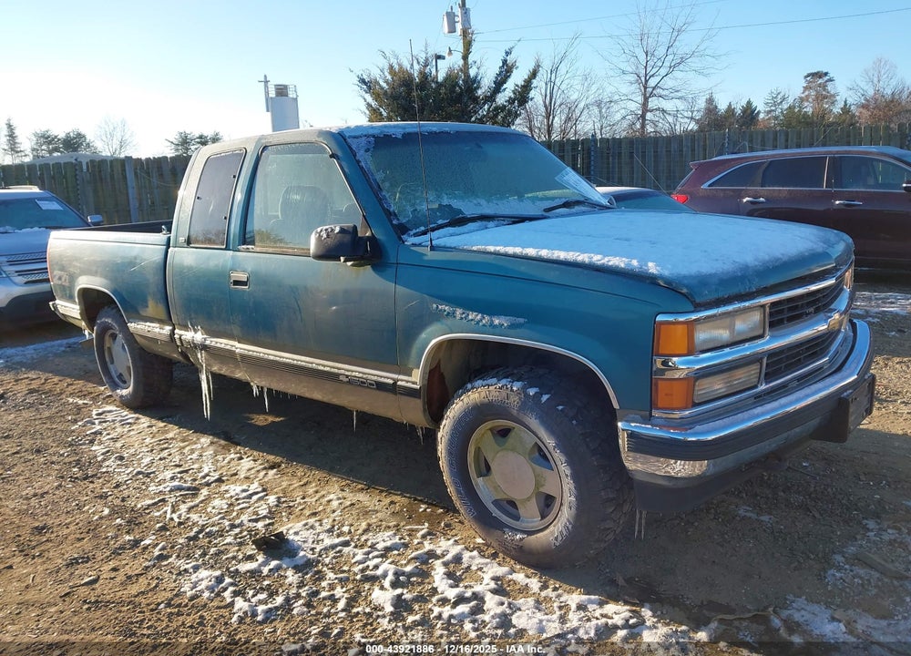 1998 CHEVROLET K1500 FLEETSIDE VIN: 2GCEK19R1W1239271